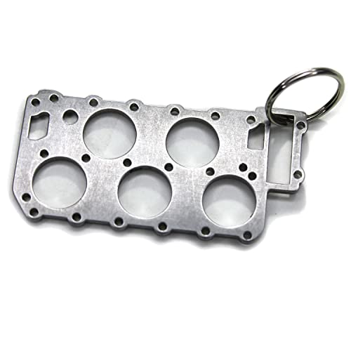 DUB SPENCER 5-Zylinder VR ZYLINDERKOPFDICHTUNG Schlüsselanhänger aus Edelstahl Typ 53i MK 1 2 3 4 5 Anhänger von DUB SPENCER