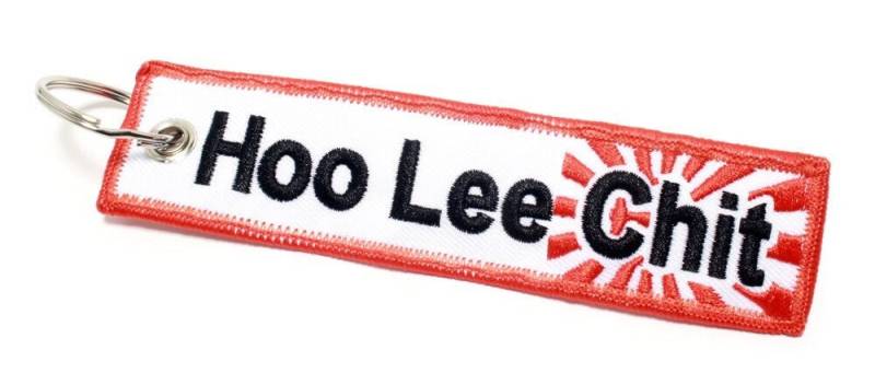 Foo Kin Fast & Hoo Lee Chit Jdm Flight Tag Schlüsselanhänger Key Chain von DUBSPENCER