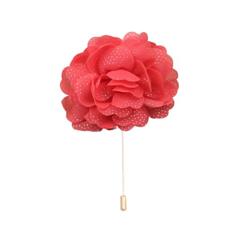 Satinblume Anstecknadel Anstecker Hochzeit Boutonn 11 * 15CM 10/5 STÜCKE Rotgold Tuch Chiffon Blume Anstecknadel Abzeichen Mit Gold Pin Blume Blume Anstecknadel Brosche Pin for Frauen(Watermelon Red) Satinblume Anstecknadel Anstecker Hochzeit Boutonn 11 * 15CM 10/5 STÜCKE Rotgold Tuch Chiffon Blume Anstecknadel Abzeichen Mit Gold Pin Blume Blume Anstecknadel Brosche Pin for Frauen(Watermelon Red) von DUBTEDHOU