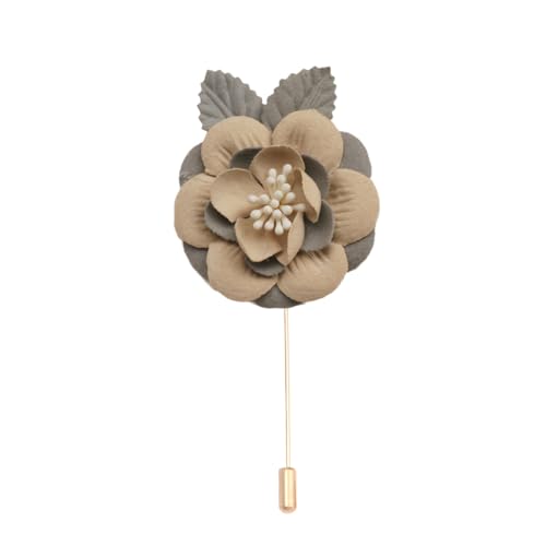 Satinblume Anstecknadel Anstecker Hochzeit Boutonn 5 * 9CM 10/5 STÜCKE Smiley Gesicht Gold Tuch Baumwolle Blume Anstecknadel Abzeichen Mit Gold Pin Blume Blume Anstecknadel Brosche Pin Pin(Rice Grey) Satinblume Anstecknadel Anstecker Hochzeit Boutonn 5 * 9CM 10/5 STÜCKE Smiley Gesicht Gold Tuch Baumwolle Blume Anstecknadel Abzeichen Mit Gold Pin Blume Blume Anstecknadel Brosche Pin Pin(Rice Grey) von DUBTEDHOU