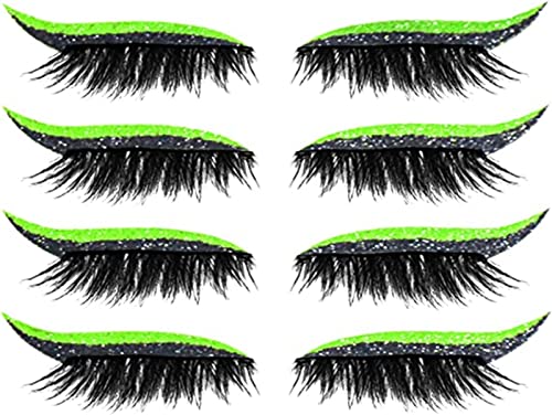 2023 Neue wiederverwendbare Eyeliner und Wimpern Sticker 2 in 1 Glitter Fake Eyelashes Eyeliner Sticker Natürliche & Wasserfeste Wimpern Sticker Einfach aufzusetzen für Frauen Make Up 2023 Neue wiederverwendbare Eyeliner und Wimpern Sticker 2 in 1 Glitter Fake Eyelashes Eyeliner Sticker Natürliche & Wasserfeste Wimpern Sticker Einfach aufzusetzen für Frauen Make Up von DUBUSH