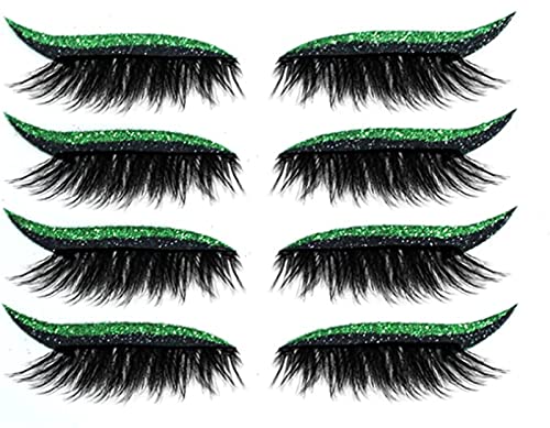 2023 Neue wiederverwendbare Eyeliner und Wimpern Sticker 2 in 1 Glitter Fake Eyelashes Eyeliner Sticker Natürliche & Wasserfeste Wimpern Sticker Einfach aufzusetzen für Frauen Make Up 2023 Neue wiederverwendbare Eyeliner und Wimpern Sticker 2 in 1 Glitter Fake Eyelashes Eyeliner Sticker Natürliche & Wasserfeste Wimpern Sticker Einfach aufzusetzen für Frauen Make Up von DUBUSH