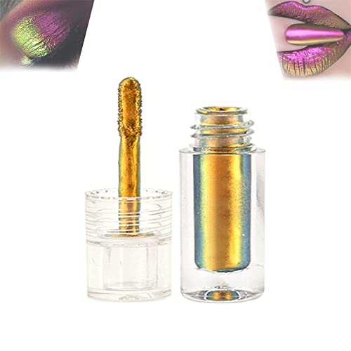 DUBUSH Chic-Chat Flüssige Multi-Chrom-Lippenstifte Langanhaltende, Matte, flüssige Lippenstifte, schimmernder, glänzender, flüssiger Lipgloss, Mehrzweck-Highlight-Lidschatten-Lippenstifte von DUBUSH