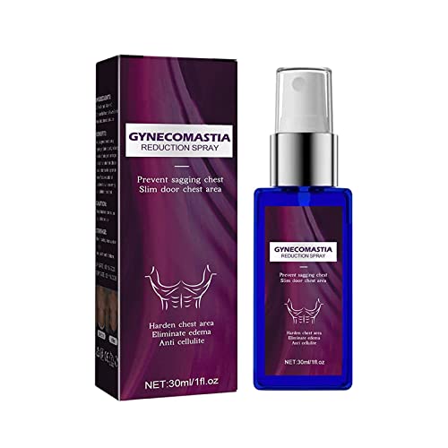 DUBUSH Gynäkomastie-Cellulite-Schmelzspray Abnehmen Körper-Schlankheitsspray Liftic'x Bleu Straffendes Gynäkomastie-Spray Bruststraffungsspray für Männer und Frauen von DUBUSH