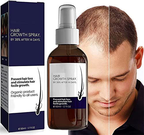 DUBUSH Hairgrowth Formula Serum Spray Natürlicher Haarwachstumsbeschleuniger Haarnährendes Spray Kräftigeres Haar für Männer Frauen Geeignet für alle Haartypen von DUBUSH