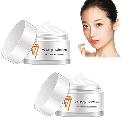 DUBUSH V7 Deep Hydration Waterlight Makeup Cream Feuchtigkeitsspendende leichte Gesichtscreme V7 Deep Hydration Makeup Cream Glättet und hellt die Haut auf von DUBUSH