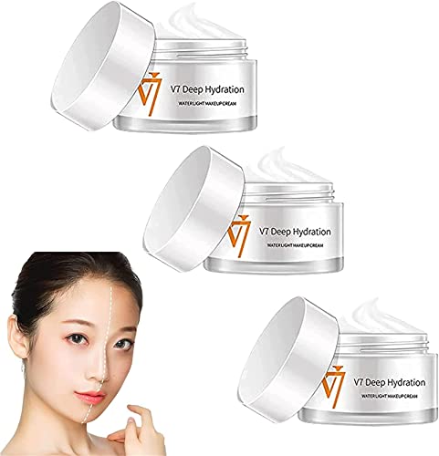 DUBUSH V7 Deep Hydration Waterlight Makeup Cream Feuchtigkeitsspendende leichte Gesichtscreme V7 Deep Hydration Makeup Cream Glättet und hellt die Haut auf von DUBUSH