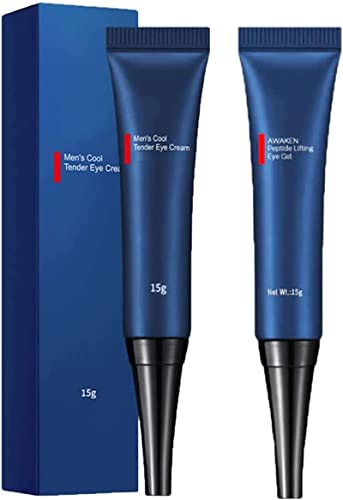 Open Eyes Awaken Peptide Lifting Eye Gel Feuchtigkeitsspendende Augencreme für Männer Männer-Augencreme Anti-Aging Reduziert Schwellungen Augenringe unter Tränensäcken von DUBUSH