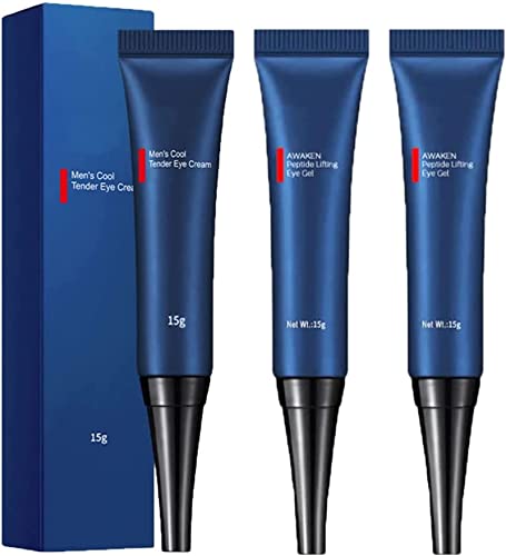 Open Eyes Awaken Peptide Lifting Eye Gel Feuchtigkeitsspendende Augencreme für Männer Männer-Augencreme Anti-Aging Reduziert Schwellungen Augenringe unter Tränensäcken von DUBUSH
