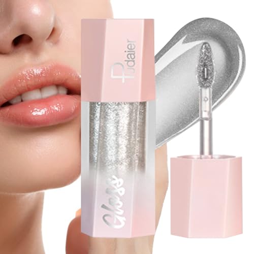 Lippenölglanz,Wasserfester Lipgloss für Frauen | Langlebige Lippenöle, transparenter Lippenbalsa, flüssiger Lippenstift für Lippen-Make-up Dudok von DUDOK