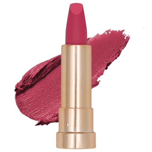 Samtiger Lippenbalsam, Langlebige Lippenstifte mit antihaftbeschichtetem Cup Lip Stain, Nicht verblassende seidige samtige Lippenfarbe, feuchtigkeitsspendende Lippenstifte für Frauen, Dudok von DUDOK