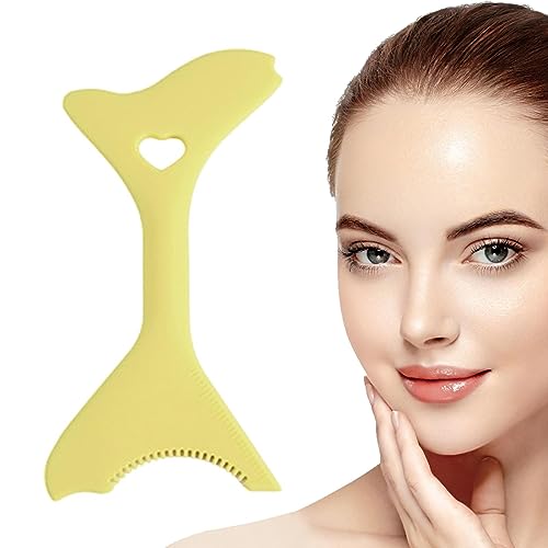 Silikon Eyeliner Schablone, Tragbare Multifunktionale Eyeliner Schablonen Eyeliner Werkzeug für Winged Eyeliner Lashes Lip Liner Augen Make-up Werkzeug für Anfänger Dudok von DUDOK