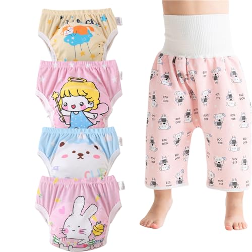 DUDUFUN 6er-Pack Baby Kleinkinder Töpfchen Trainingshose Trainerhose Windelhose für Jungen und Mädchen 3-4 Jahre DUDUFUN 6er-Pack Baby Kleinkinder Töpfchen Trainingshose Trainerhose Windelhose für Jungen und Mädchen 3-4 Jahre von DUDUFUN