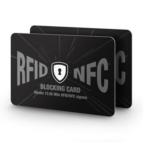 DUGRAFT RFID-Sperrkarte, 2er-Pack von DUGRAFT
