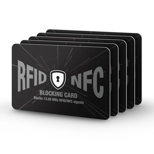 DUGRAFT RFID-Sperrkarte, 5er-Pack von DUGRAFT