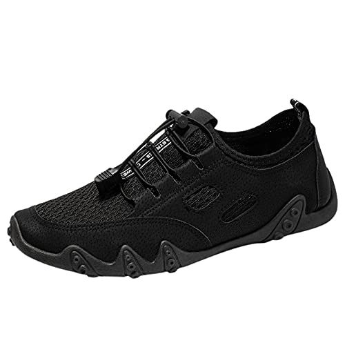 DUHGBNE Barfußschuhe Herren Weich Leicht rutschfest Traillaufschuhe Damen Atmungsaktiv Leichte mit Breiter Zehenbox Outdoor Sport Fitnessschuhe Traillaufschuhe Minimalistische von DUHGBNE