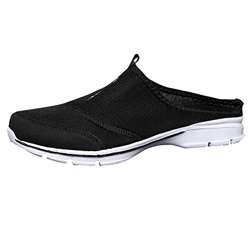 DUHGBNE Slip On Sneakers Ohne Binden Sportschuhe Sneaker Walkingschuhe Leicht Bequem Mesh Walkingschuhe Atmungsaktiv Leichtgewichts Atmungsaktiv Schlüpfen Schuhe Sporthalle Freizeitschuhe von DUHGBNE