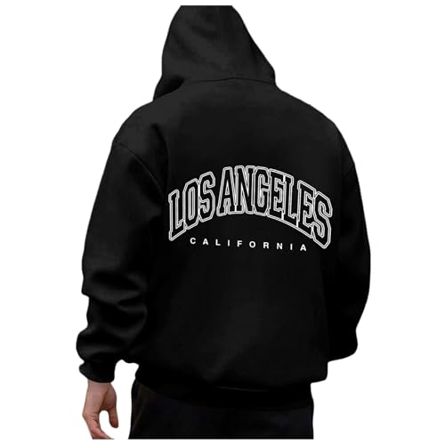 DUJEFF Hoodie Herren, Herren Hoodie Mit Backprint Kapuzenpullover Brief Drucken Langarm Leicht Sweatshirt mit Kapuze Sport Pullover Bequemes Longpullover Winter Pulli Oberteile Männer Kapuzenpulli DUJEFF Hoodie Herren, Herren Hoodie Mit Backprint Kapuzenpullover Brief Drucken Langarm Leicht Sweatshirt mit Kapuze Sport Pullover Bequemes Longpullover Winter Pulli Oberteile Männer Kapuzenpulli von DUJEFF