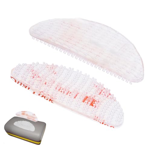 2 transparente Aufkleber mit Doppelverriegelung für Gerätehalterung von DULFAX