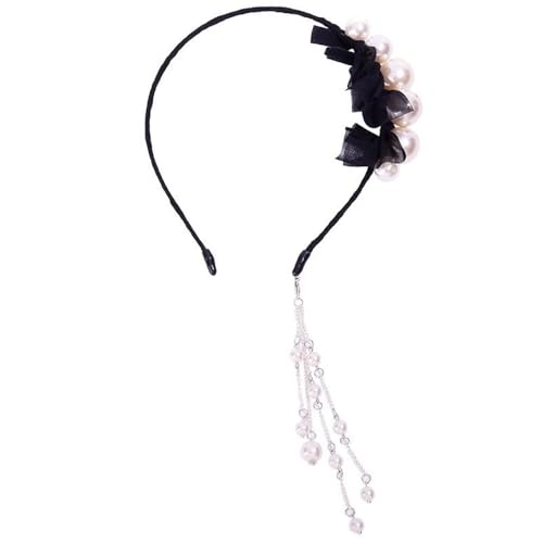 Quasten-Stirnband Frauen Quaste Haarbänder Kopfschmuck Haarschmuck für Damen und Mädchen von DUMRALBQE