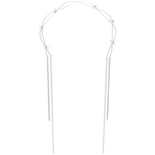 Quasten-Stirnband Weibliche Strass Quaste Haarbänder Prinzessin Kopfschmuck Haarschmuck für Damen und Mädchen von DUMRALBQE