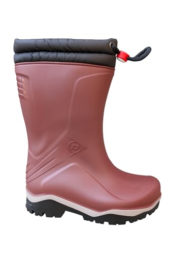 DUNLOP Blizzard - Kinder Thermo Schneestiefel – Gefütterte Winterstiefel für Jungen & Mädchen – 100% wasserdicht & warm – Größen 24-35 von DUNLOP