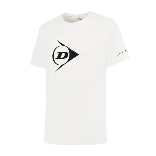 DUNLOP Essentials Promo T-Shirt, Weiß, L von DUNLOP