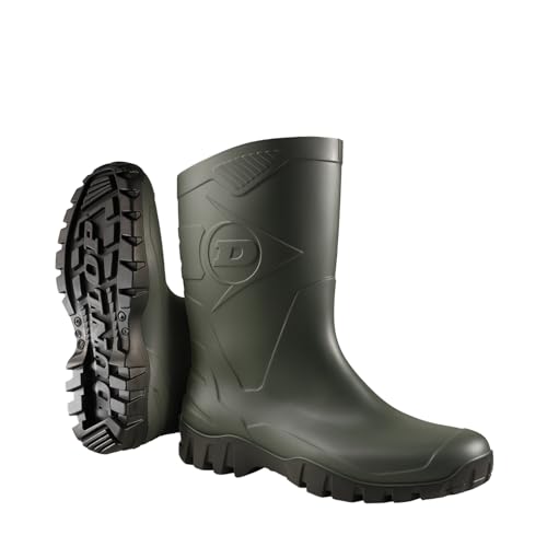 DUNLOP Protective Footwear Dee Unisex-Erwachsene Gummistiefel, Grün 46 EU von DUNLOP