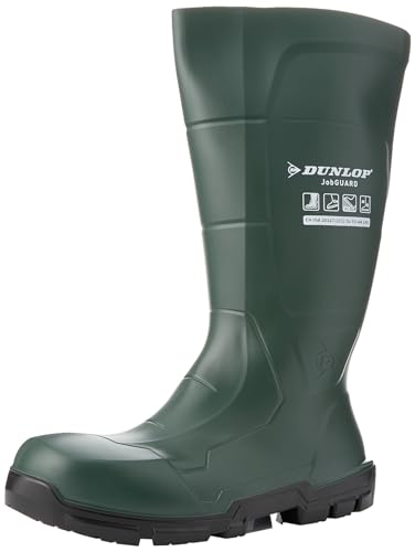 DUNLOP Unisex JobGUARD BAU-Stiefel, Green, 41 EU von DUNLOP