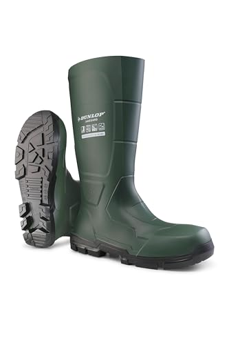 DUNLOP Unisex JobGUARD BAU-Stiefel, Green, 43 EU von DUNLOP