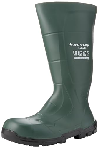 DUNLOP Unisex JobGUARD BAU-Stiefel, Green, 50 EU von DUNLOP