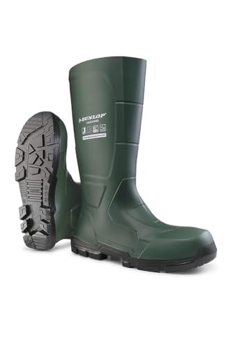 DUNLOP Unisex JobGUARD BAU-Stiefel, Green, 51 EU von DUNLOP