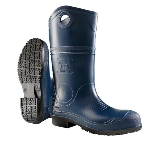 Dunlop 8908613 DURAPRO Boots with Safety Steel Toe, 100% Waterproof Polyblend PVC Material, Comfortable DURAPRO Energizing Insoles, Lightweight and Durable Protective Footwear, Size 13 von DUNLOP