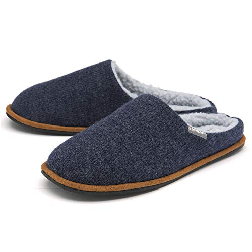 Dunlop Mens Julian Mule Slippers MTO - Navy - UK 10 von DUNLOP