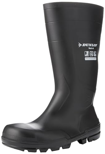 Dunlop Protective Footwear Unisex Work-It Full Safety Sicherheitsstiefel, Black, 42 EU von DUNLOP