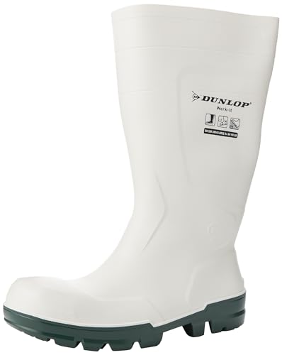 Dunlop Protective Footwear Unisex Work-It Full Safety Sicherheitsstiefel, White, 49 EU von DUNLOP