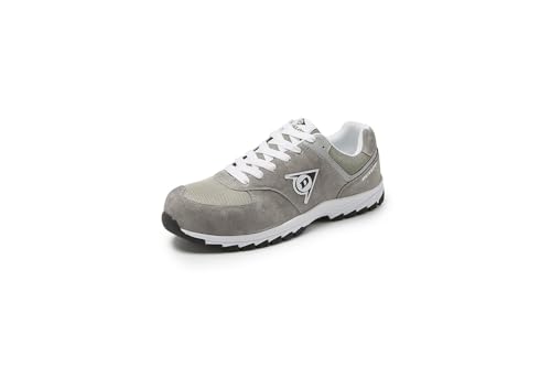 Dunlop Sicherheitsschuh S3 Flying Arrow Grau aus Wildleder und Mesh, Zehenkappe Composite - DL0201017 (Edition 2021) Größe 46 von DUNLOP