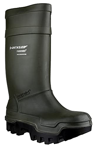 Dunlop Thermo Plus PU-Stiefel - Winterstiefel - dunkelgrün (39/40 (6)) von DUNLOP