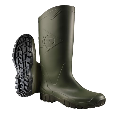 Dunlop Unisex-Erwachsene Dunlop Dane Gummistiefel, Grün, 39 EU von DUNLOP