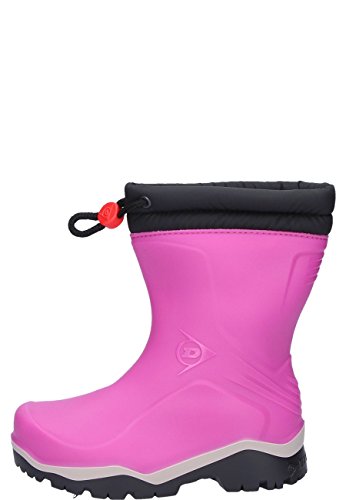 Dunlop Unisex-Kinder Blizzard Gefütterte Stiefel, Pink von DUNLOP