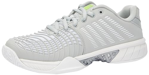 K-Swiss Performance Damen Express Light 3 Tennis Shoe, Gray Violet/White/Lime Green, 37.5 EU von DUNLOP