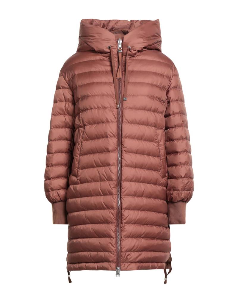 DUNO Pufferjacke & Daunenjacke Damen Lederfarben von DUNO