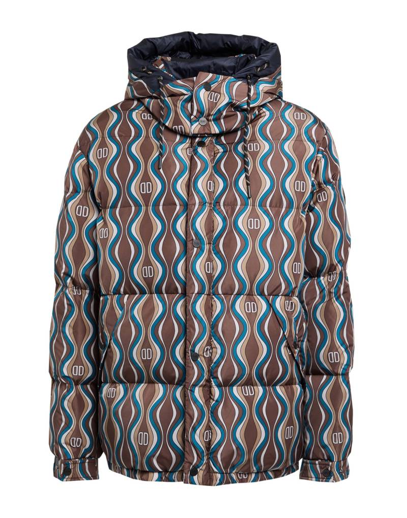 DUNO Pufferjacke & Daunenjacke Herren Schokobraun von DUNO