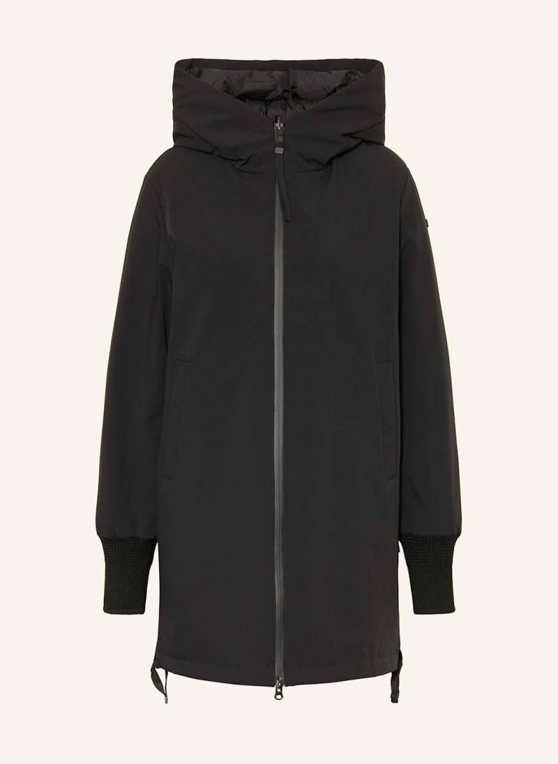 Duno Daunenjacke Ralia Zum Wenden schwarz von DUNO