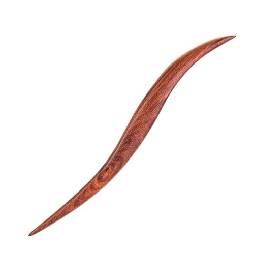 DUNSBY Haarnadel Stick 2 stück 3 Farben haarstift chinesische Stil Serie Premium Sandalwood Produkte Vintage Haarschmuck haarnadel Kopfschmuck for Frauen (Color : H020044D-Red) von DUNSBY