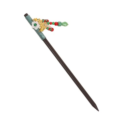 Haarnadel Holz Blumen Haarnadel for Frauen Haarstab for Mädchen Haarspange Haarschmuck Haarnadeln Damen Haar Stäbchen (Color : 39) von DUNSBY