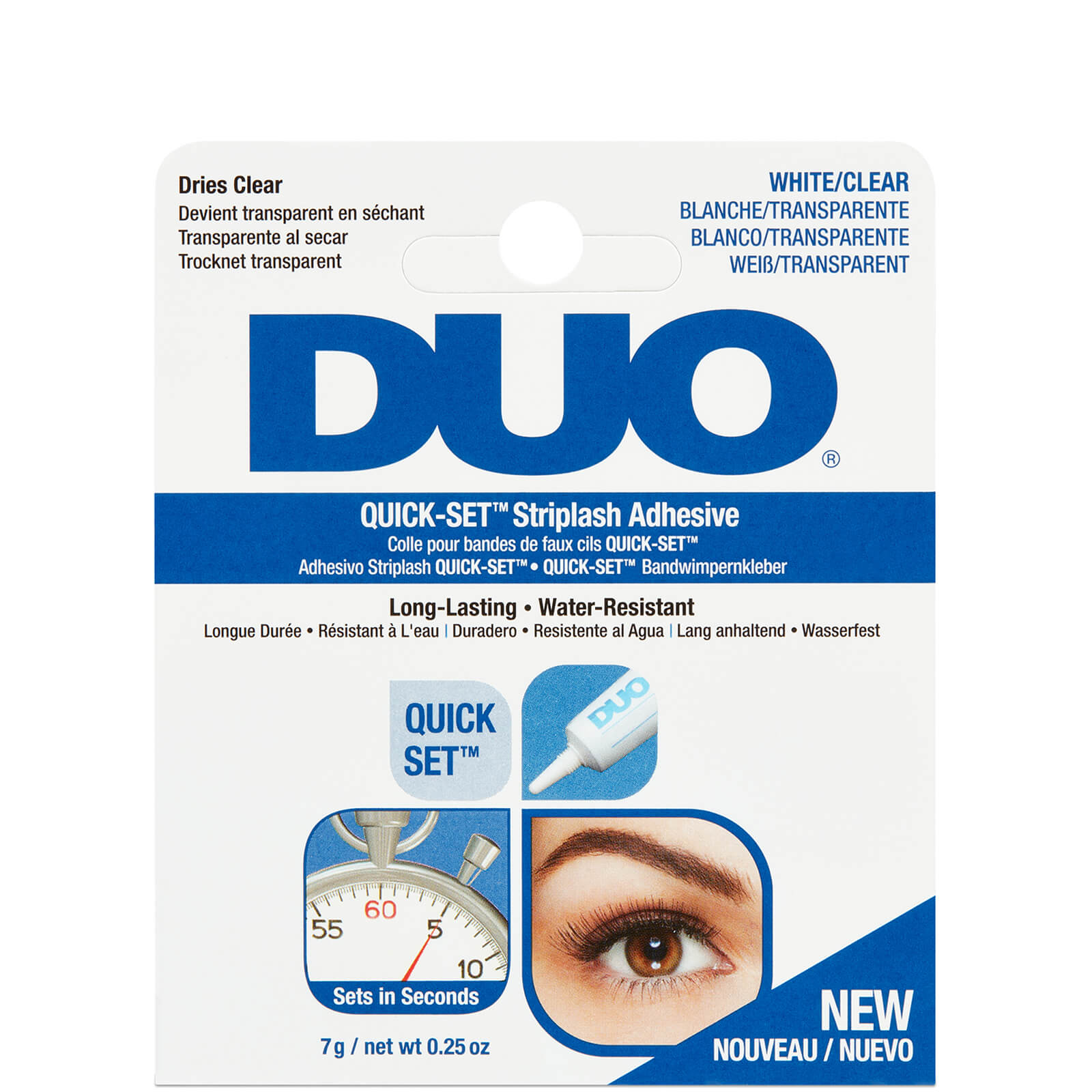 DUO Striplash Adhesive Glue 7g - White/Clear von DUO