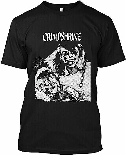 Crimpshrine American Punk Mic Vintage Logo T-Shirt Colour Hemden(Medium) von DUOD91HAO