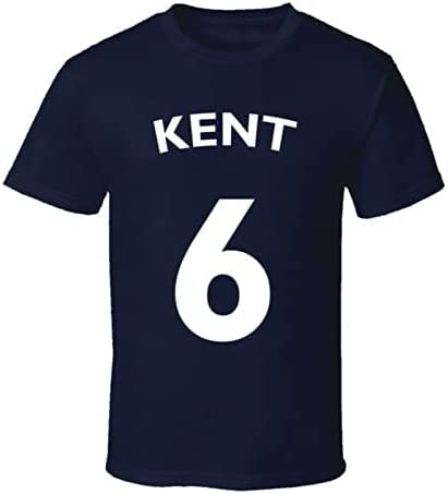 Kent 6 Roy Kent Ted Lasso Fan T Shirt Navy Blue Hemden(Small) von DUOD91HAO