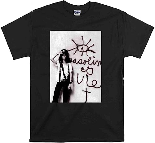 Patti Smith 70's 80's 90's Tshirt Punk Rock T Shirt Colour Hemden(3X-Large) von DUOD91HAO